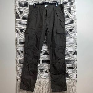 Army green cargo pants